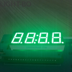 산업 타이머를 위한 순수한 녹색 LED 시계 전시 4 손가락 7 세그먼트