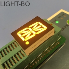 최고 호박색 LED 16 세그먼트 전시 자동화 통제를 위한 0.8 인치