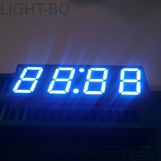 매우 파란 LED 시계 전시, 4 전자 레인지를 위한 dight 7 세그먼트 발광 다이오드 표시 4 손가락