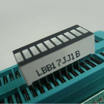 황색 10 LED 표시등 막대는, 큰 10 세그먼트 전시 25.4 x 10.1 x 7.9mm를 지도했습니다