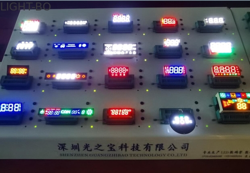 커스텀 7 세그먼트 LED 디스플레이의 새로운 디자인