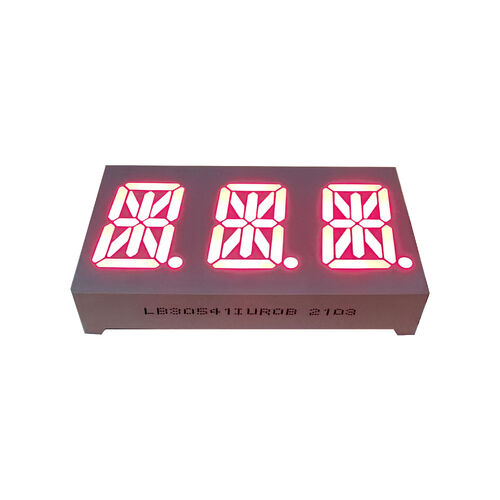 최신 회사 블로그 게시물 새로운 14 세그먼트 LED 디스플레이가 임베디드 시스템을 향상시킵니다