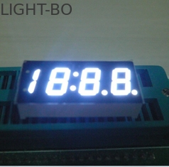 차 시계 지시자를 위한 백색 밝은 4개의 손가락 숫자적인 7개의 세그먼트 발광 다이오드 표시