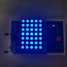 밝은 푸른 14 핀 635nm 100mcd 5x7 도트 매트릭스 LED 디스플레이