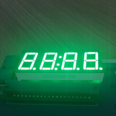 좋은 가격 산업 타이머를 위한 순수한 녹색 LED 시계 전시 4 손가락 7 세그먼트 온라인으로