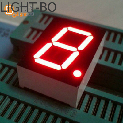 좋은 가격 단자리 7 세그먼트 LED 디스플레이 0.8 인치 카थो드 빨간색 온라인으로