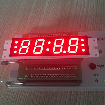좋은 가격 네 자리 7개는 14.8 Mm 주문 발광 다이오드 표시를 라디오/소리를 위한 분단합니다 온라인으로