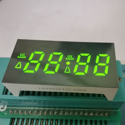 좋은 가격 오븐 타이머 제어용 노란 녹색 안오드 커스텀 7 세그먼트 LED 디스플레이 온라인으로