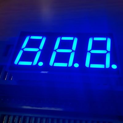 좋은 가격 세 자리 0.56인치 7 세그먼트 LED 디스플레이 파란색 공통 애노드 온라인으로
