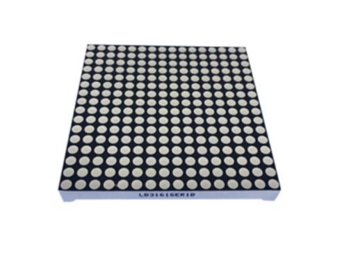 좋은 가격 초고휘도 빨간색 3mm 16 x 16 도트 매트릭스 LED 디스플레이 행 캐소드 열 애노드 (디스플레이 스크린용) 온라인으로