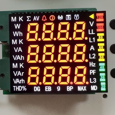 좋은 가격 Multicolour 3 Row 4 Digit LED Display for Electrical Multimeters 온라인으로