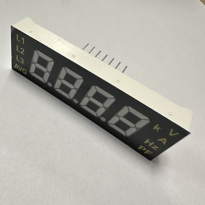 좋은 가격 Customized Ultra White/Red 4 Digit 7 Segment LED Display module common anode for electrical meter panel 온라인으로