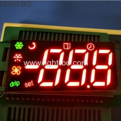 좋은 가격 냉장고 제어판에 맞춘 다채로운 세 자리 7 세그먼트 LED 디스플레이 모듈 온라인으로