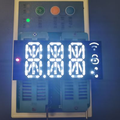 좋은 가격 새로운 생산 기술은 매우 밝은 whiteTriple 손가락 14 세그먼트 영숫자 발광 다이오드 표시를 주문을 받아서 만들었습니다 온라인으로