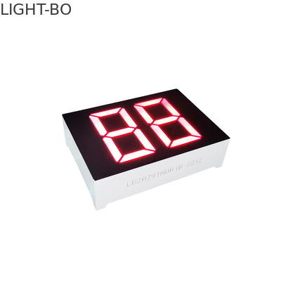 좋은 가격 온수기를 위한 극단적 밝은 적색 듀얼 디지트 7 부분 LED 디스플레이 0.79 인치 공통 양극 온라인으로