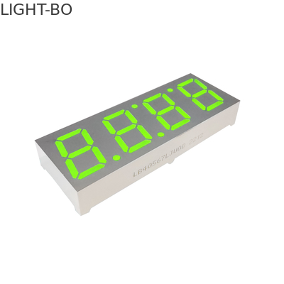 황록색 4 디지트 0.56 인치 7 부분 LED 디스플레이 하얀 분절 그레이 표현