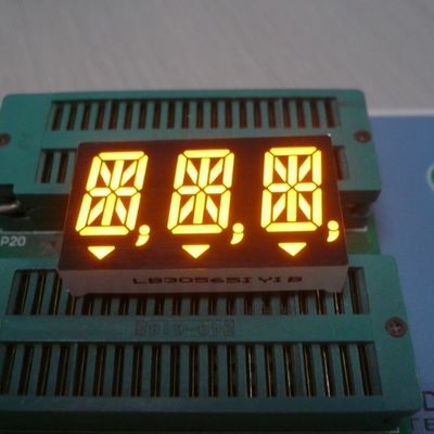 좋은 가격 0.56인치 3자리 14세그먼트 LED 디스플레이 슈퍼 앰버 디지털 표시기용 온라인