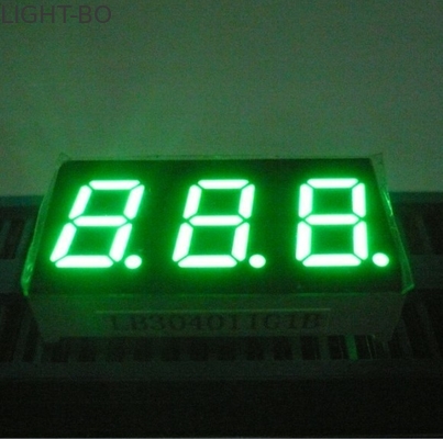 좋은 가격 3자리 순수 녹색 7 세그먼트 LED 디스플레이 일반 카토드 온라인으로