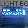 좋은 가격 10.2mm는 6 손가락 7 세그먼트 전시를 파란/황색 색깔 안정 성과 지도했습니다 온라인으로