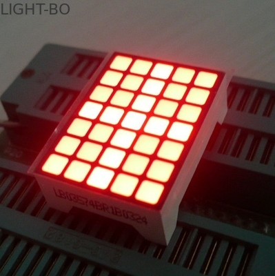 매우 빨간 점 행렬은 전시 5x7를 상승 위치를 위한 22 x 30 x 10 mm 지도했습니다