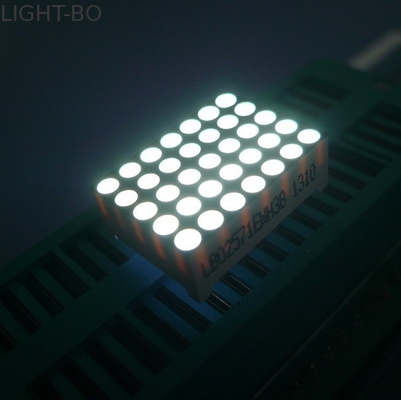 좋은 가격 전보국을 위한 높은 빛난 가동 가능한 0.7inch 5*7 점 행렬 전시 LED 스크린 온라인으로