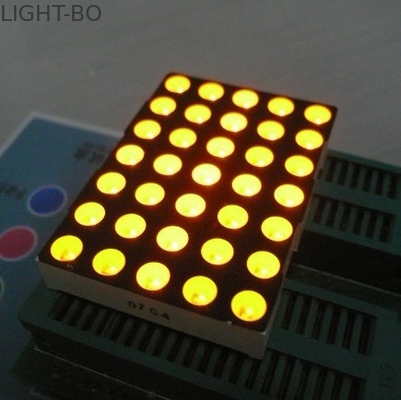 5mm 5x7 점 행렬 이동하는 표시를 위한 지도된 전시 매우 밝은 황색 넓게
