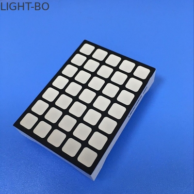 5mm suqura 5X7 점 행렬은 상승 지면 지시자를 위한 전시 줄 음극선 란 양극을 지도했습니다