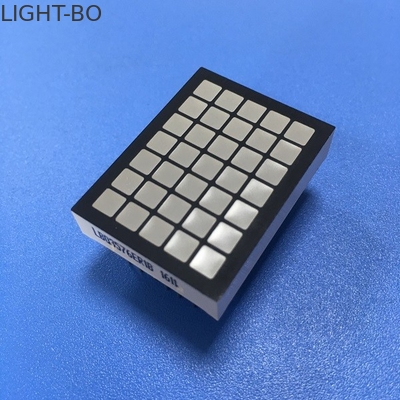 엘리베이터 순경을 위한 매우 빨간 3.5mm 5x7 점 행렬 발광 다이오드 표시 란 양극