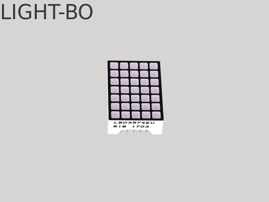 좋은 가격 5*7 점 행렬 LED 디스플레이 사각형 점 행렬 LED 디스플레이 온라인으로