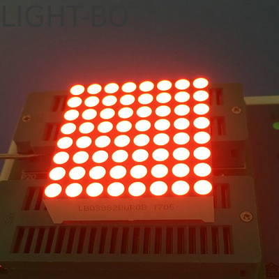 좋은 가격 3mm 레드닷 매트릭스 LED 디스플레이 32x64dot AC100-240V 입력 18PIN 600W/m2 이하 전력 소비 온라인으로