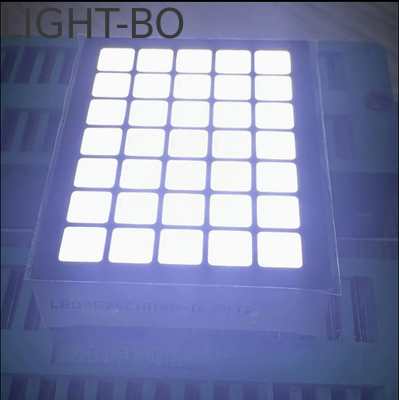 좋은 가격 5x7 화이트닷 매트릭스 LED 디스플레이 3mm 지름 온라인으로