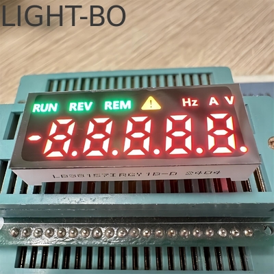 좋은 가격 밝은 빨간색/녹색/황색 산업 제어용 5자리 7개 세그먼트 LED 디스플레이 온라인으로