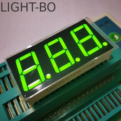 좋은 가격 트리플 디지털 0.56 인치 7 세그먼트 LED 디스플레이 슈퍼 밝은 노란색 녹색 온라인으로
