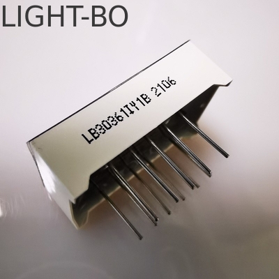 좋은 가격 패널 미터용 일반 카토드 슈퍼 밝은 앰버 7 세그먼트 3자리 9.2mm LED 디스플레이 온라인으로