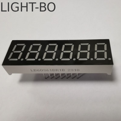 좋은 가격 파란색 6자리 0.36인치 7 세그먼트 LED 디스플레이, 기기판에 널리 사용됩니다 온라인으로