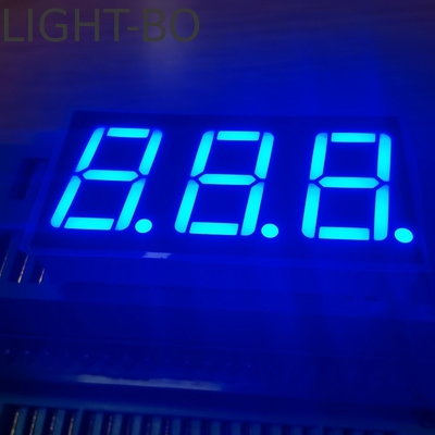 좋은 가격 일반 카토드 초 밝은 파란색 7 세그먼트 LED 디스플레이 삼자 숫자 0.56 인치 온라인으로