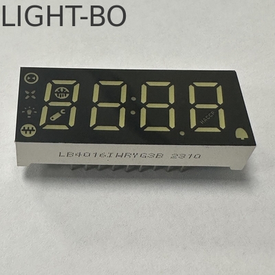 냉장고 제어 패널에 대한 4자리 7 세그먼트 LED 디스플레이 공통 카토드 다채색