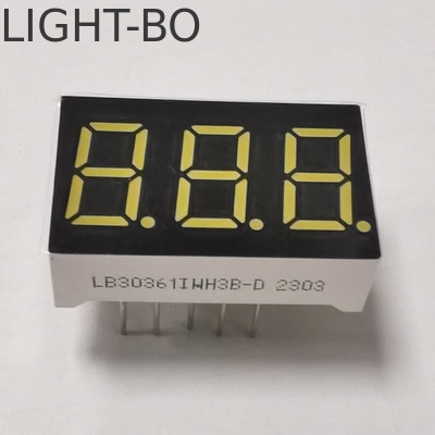 좋은 가격 초 밝은 흰색 3자리 7 세그먼트 LED 디스플레이 0.36 