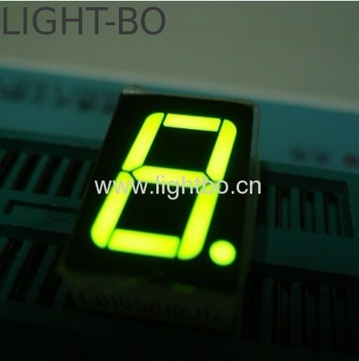 슈퍼 밝은 녹색 7 세그먼트 LED 디스플레이 0.56 인치 단자리