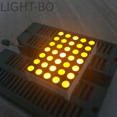 좋은 가격 초 밝은 노란색 DOT 매트릭스 LED 디스플레이 3mm 이동 신호 / 메시지 보드 온라인으로