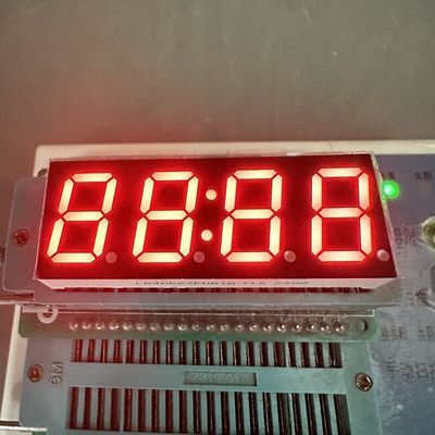 14.2mm 4자리 초고휘도 적색 7세그먼트 LED 디스플레이 공통 양극 (주방 기기용)