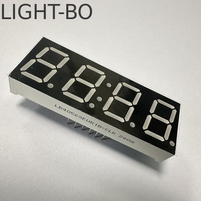 블루 4자리 14.2mm 7 세그먼트 LED 디스플레이 온도 조절용 공통 안도