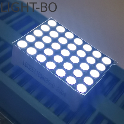 초 밝은 흰색 0.7 인치 1.9mm 5 X 7 DOT 매트릭스 LED 디스플레이