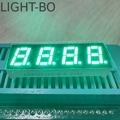 녹색 4자리 7mm LED 디스플레이 7 세그먼트 온도 조절기 공통 안도