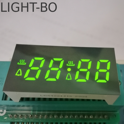 4자리 7개 세그먼트 LED 디스플레이 가스 쿡용 초록색 일반 카토드