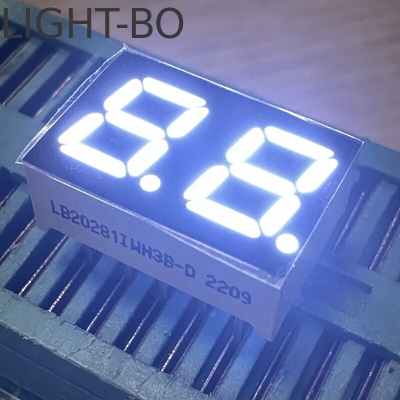 가전용 가전용으로 사용되는 높은 밝은 빨간색 2자리 7mm 7 세그먼트 LED 디스플레이