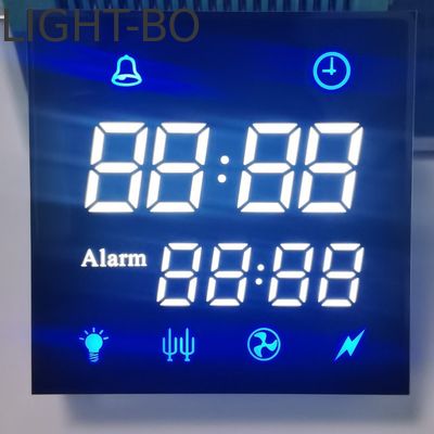 디지털 오븐 타이머를 위한 커스텀 울트라 화이트/블루 7 세그먼트 LED 디스플레이 공통 캐토드
