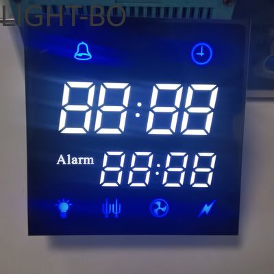 7 세그먼트 LED 디스플레이 디지털 오븐 타이머에 대한 공통 안도 울트라 화이트 / 블루