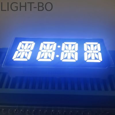 초 밝은 흰색 4자리 0.39인치 일반 안오드 14 세그먼트 LED 시계 디스플레이