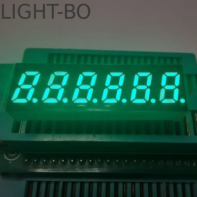 녹색 작은 크기 6자리 7 세그먼트 LED 디스플레이 주파수 변환기에 대한 공통 카토드